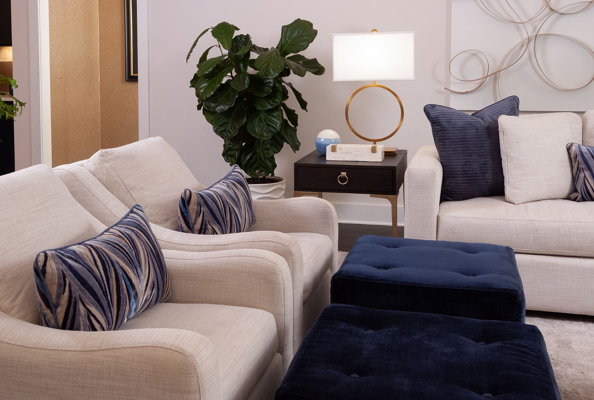 custom upholstered furniture interior design
