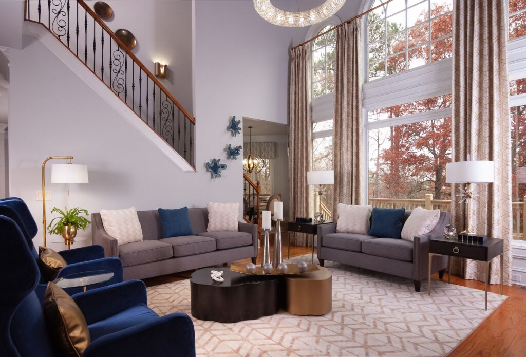 Bloomingdale Living Room Interior Design